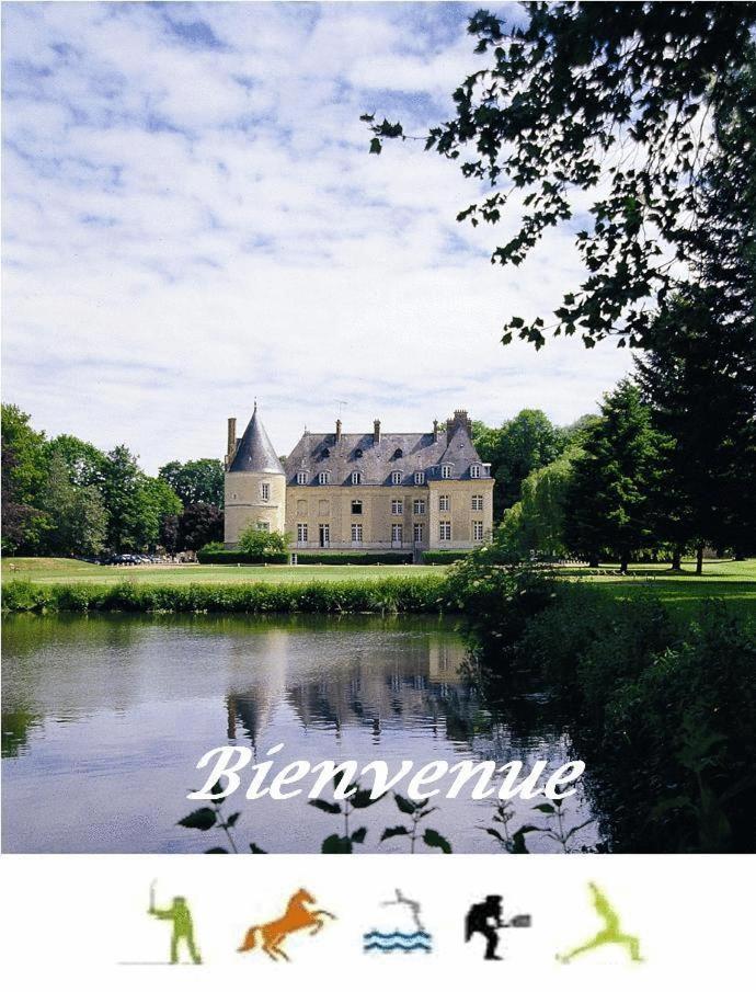 Chateau De Berticheres Chaumont-en-Vexin Kültér fotó